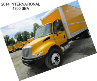 2014 INTERNATIONAL 4300 SBA