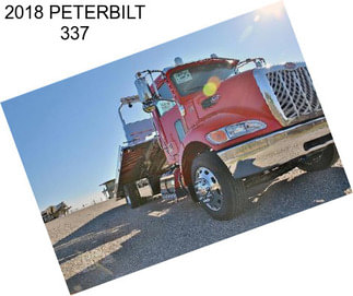 2018 PETERBILT 337