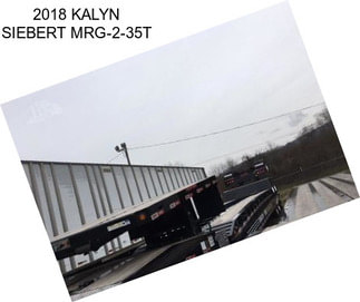 2018 KALYN SIEBERT MRG-2-35T