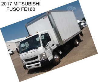 2017 MITSUBISHI FUSO FE160