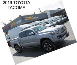 2016 TOYOTA TACOMA