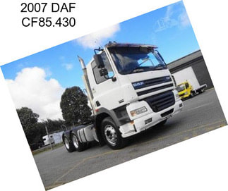 2007 DAF CF85.430