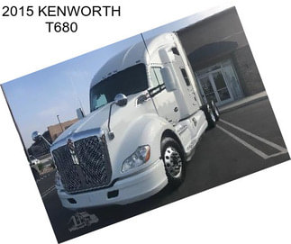 2015 KENWORTH T680