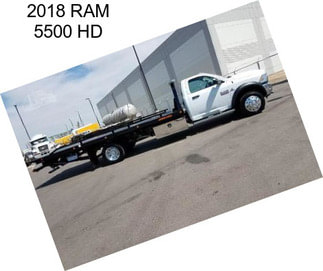 2018 RAM 5500 HD