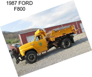 1987 FORD F800