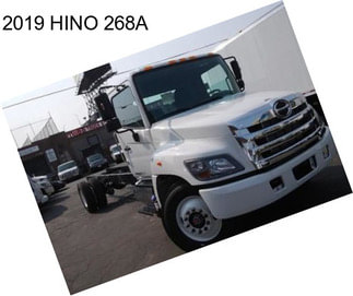 2019 HINO 268A