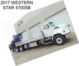 2017 WESTERN STAR 4700SB