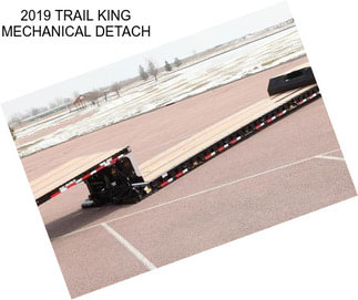 2019 TRAIL KING MECHANICAL DETACH