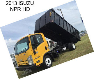 2013 ISUZU NPR HD