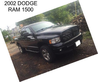 2002 DODGE RAM 1500