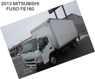 2013 MITSUBISHI FUSO FE160