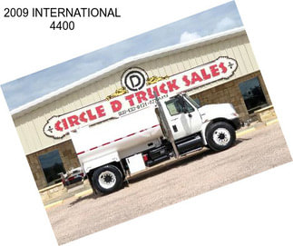 2009 INTERNATIONAL 4400