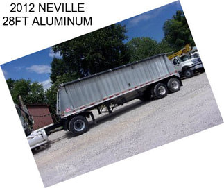 2012 NEVILLE 28FT ALUMINUM