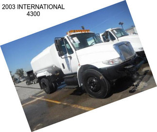 2003 INTERNATIONAL 4300