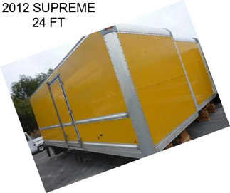 2012 SUPREME 24 FT