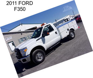 2011 FORD F350