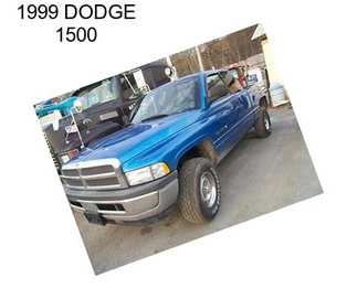 1999 DODGE 1500