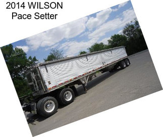 2014 WILSON Pace Setter