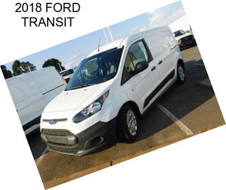 2018 FORD TRANSIT