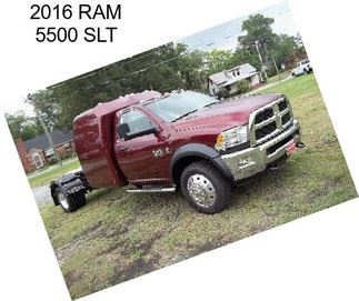 2016 RAM 5500 SLT