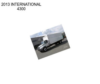 2013 INTERNATIONAL 4300