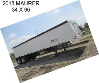 2018 MAURER 34 X 96