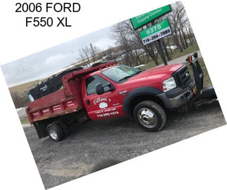 2006 FORD F550 XL