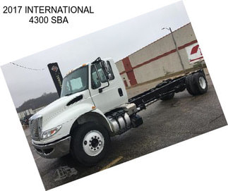 2017 INTERNATIONAL 4300 SBA