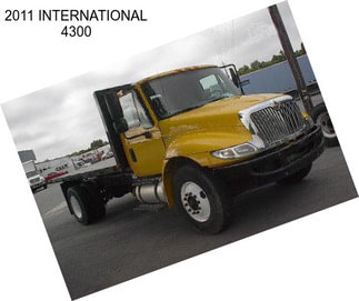 2011 INTERNATIONAL 4300