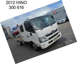 2012 HINO 300 616