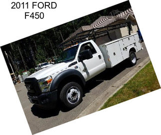 2011 FORD F450