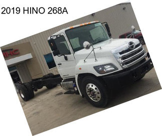 2019 HINO 268A