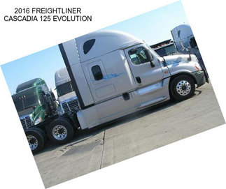 2016 FREIGHTLINER CASCADIA 125 EVOLUTION