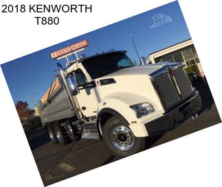 2018 KENWORTH T880