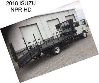 2018 ISUZU NPR HD