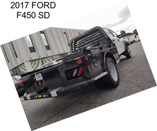 2017 FORD F450 SD