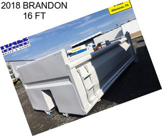 2018 BRANDON 16 FT