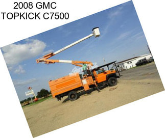 2008 GMC TOPKICK C7500