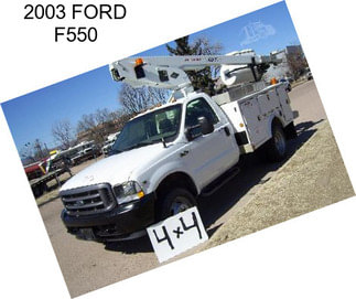 2003 FORD F550