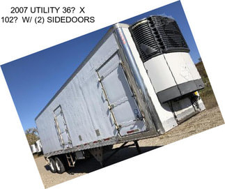 2007 UTILITY 36 X 102 W/ (2) SIDEDOORS