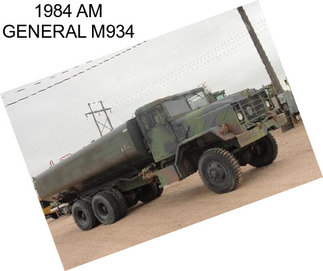 1984 AM GENERAL M934