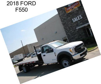 2018 FORD F550