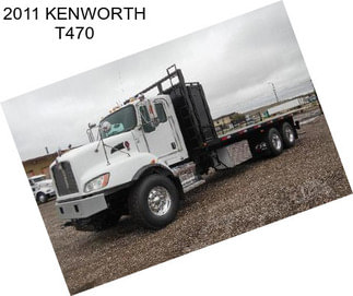 2011 KENWORTH T470