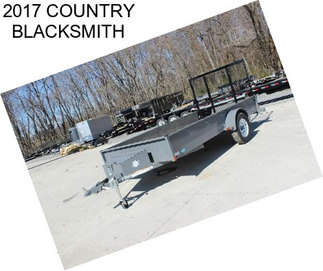 2017 COUNTRY BLACKSMITH