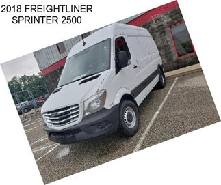 2018 FREIGHTLINER SPRINTER 2500