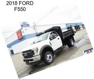 2018 FORD F550