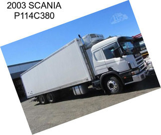 2003 SCANIA P114C380