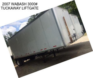 2007 WABASH 3000# TUCKAWAY LIFTGATE