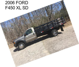 2006 FORD F450 XL SD