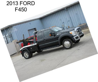 2013 FORD F450